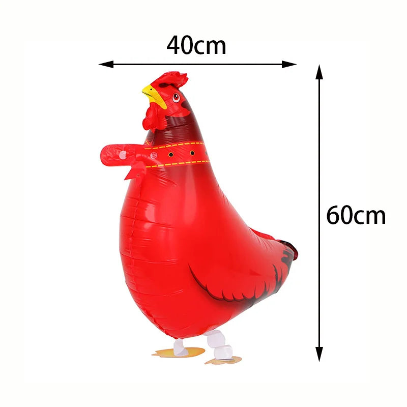 Farm Animals Pig Balloons Animals Birthday Cow Chick Party Ballons Mini Animal Inflatable Favors Baby Shower Girls Party Decor
