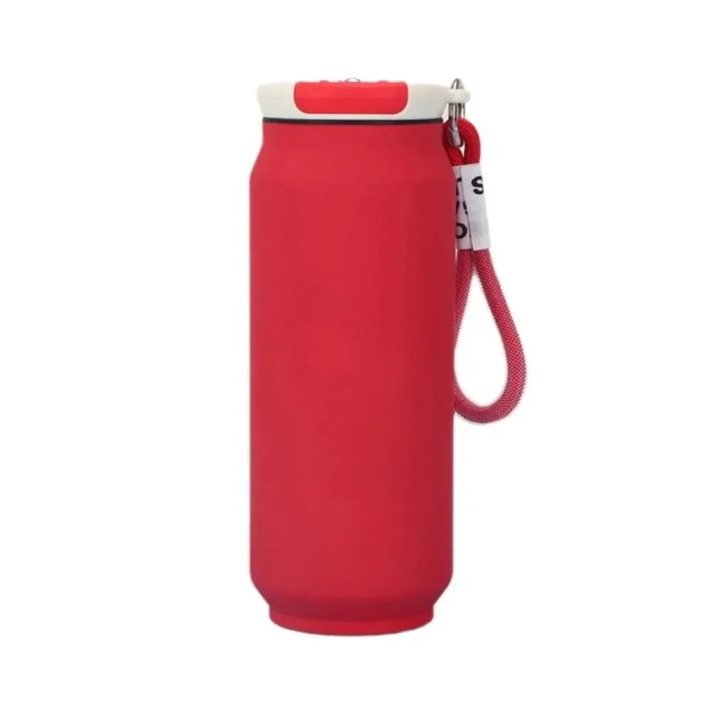 500ML Thermal Water Bottle Wide Mouth Large Capacity Insulated Water Bottle Handheld Leak Proof Vacuum Flask Outdoor Activities