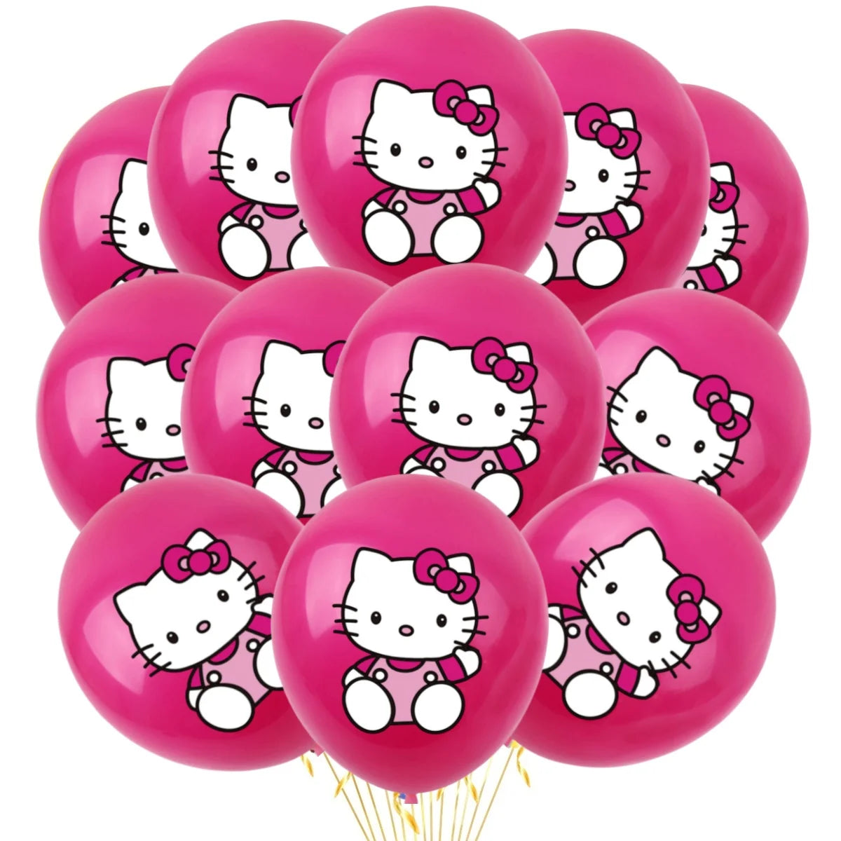 Hello Kitty Decoration Balloons Hello kitty Girl Party large Balloon Foil Balloon Latex Balloon Baby Shower Kitty Party Favors