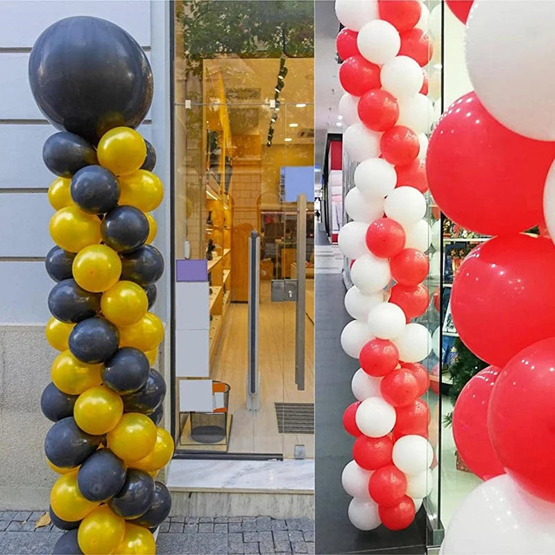 Balloon Column Stand Kit,Adjustable Balloon Column Kit, Metal Telescopic Pillar Balloon Stand, Birthday Party, Graduation, Weddi