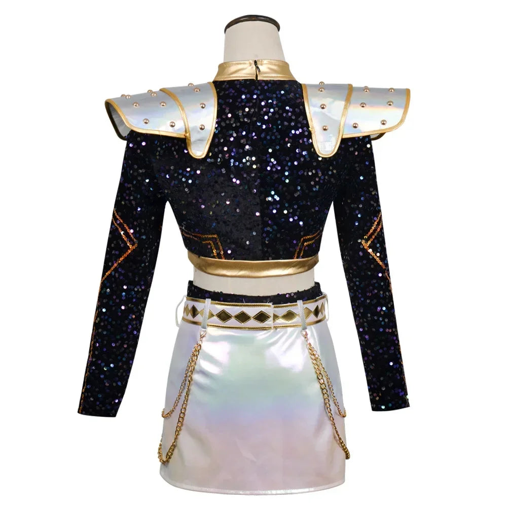 Easter For Teen Dress Roleplay Glitter Costume Cosplay Shiny  Disguise for Women Suit Outfits Halloween Xmas Carnival Party Suit