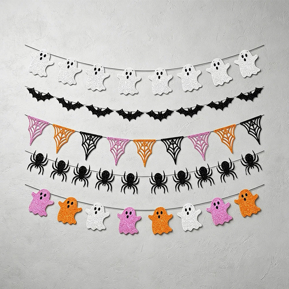 Halloween Party Decor Standing Ghost Balloon Standing pumpkin Balloon Horror Party Decoration Halloween Decors Home Supplies