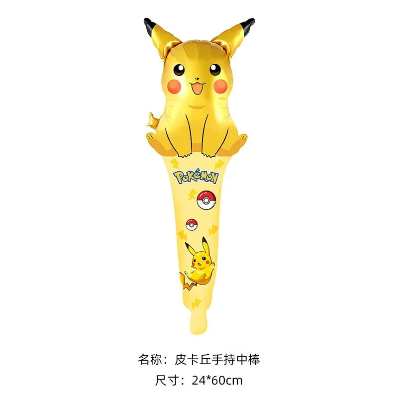 Pokemon Balloon Pikachu Theme Birthday Party Decorative Balloon Boy Girl Children Baby Shower Birthday Party Decoration 2024