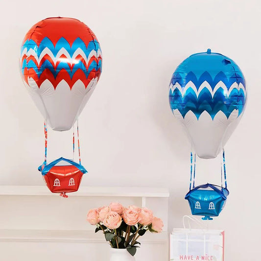 Cartoon 4D Aluminum Balloons Gold Silver Chrome Animal Ballon Children's Day Decorations Birthday Party Supplies Kids Toy Globos