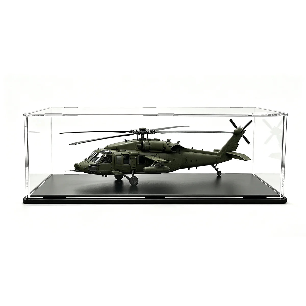 1:14 Acrylic Display Case, Tool-Free, Easy Disassembly, Showcase for Lego Race Car Models & Figures