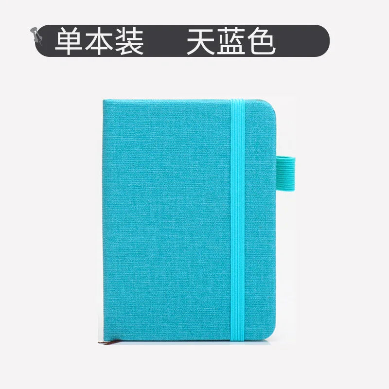 New A7 Mini Notebook Portable Pocket Blank Page Notepad Memo Diary Planner Agenda Note Book Office School Stationery Wholesale