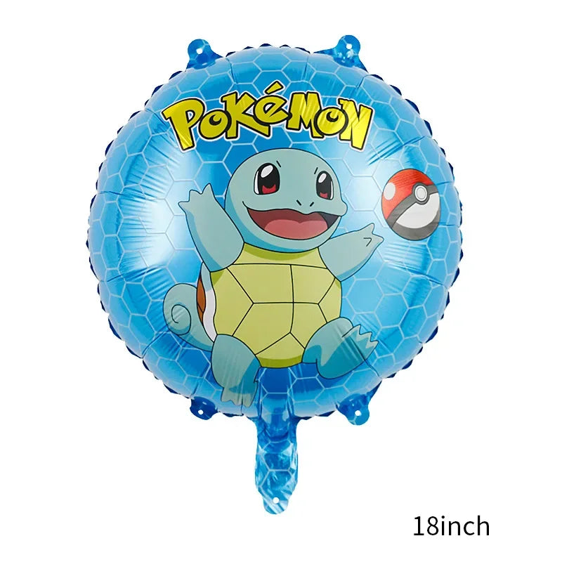 Pokemon Balloon Pikachu Theme Birthday Party Decorative Balloon Boy Girl Children Baby Shower Birthday Party Decoration 2024
