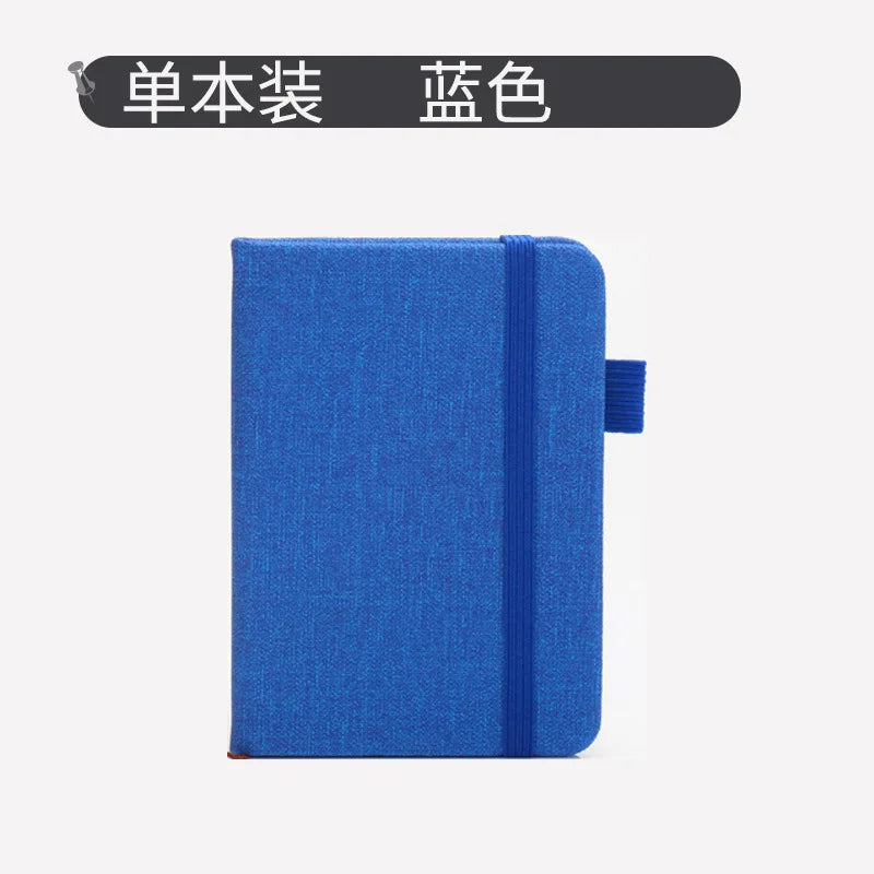 New A7 Mini Notebook Portable Pocket Blank Page Notepad Memo Diary Planner Agenda Note Book Office School Stationery Wholesale