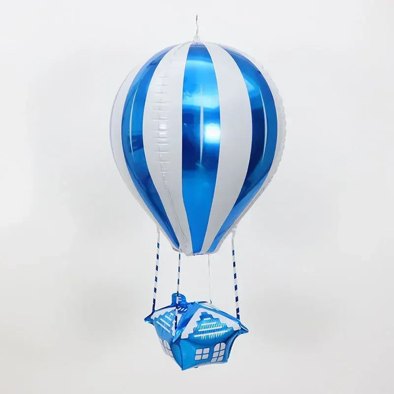 Cartoon 4D Aluminum Balloons Gold Silver Chrome Animal Ballon Children's Day Decorations Birthday Party Supplies Kids Toy Globos