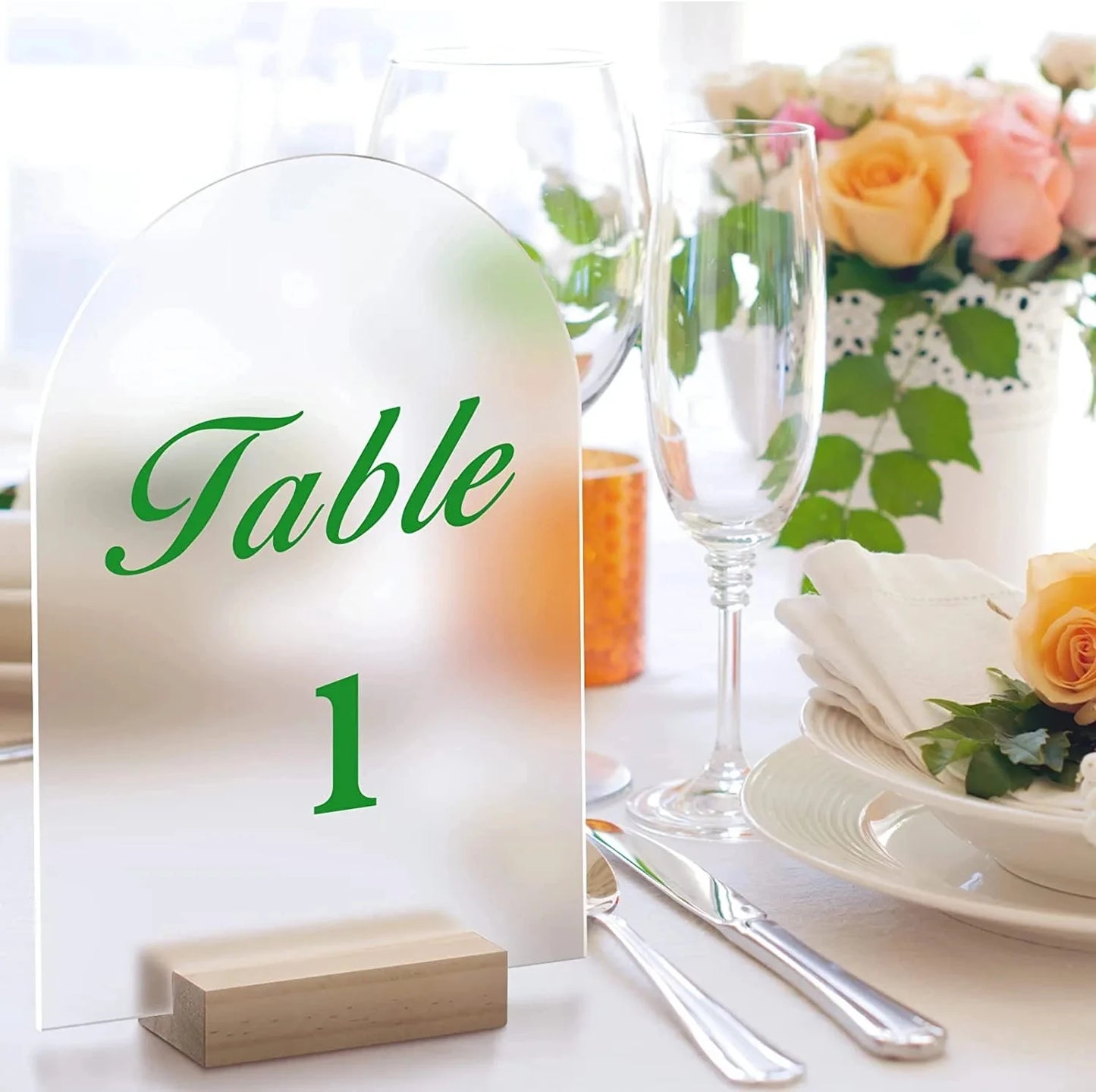 Blank Frosted/Clear Arch Acrylic Sign,DIY Arch Acrylic Blanks Acrylic Sheet for Wedding Events& Parties Centerpieces Decorations