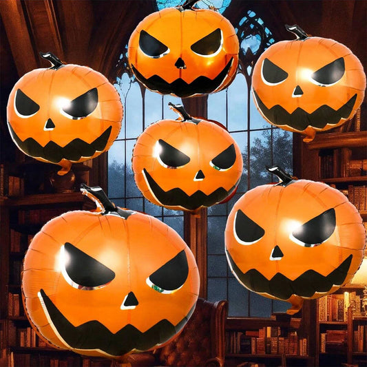 Halloween Balloon Oversized Pumpkin Jack O Lantern Party Decor For Kids Adults Haunted House Trick Or Treat Fall Holiday Events