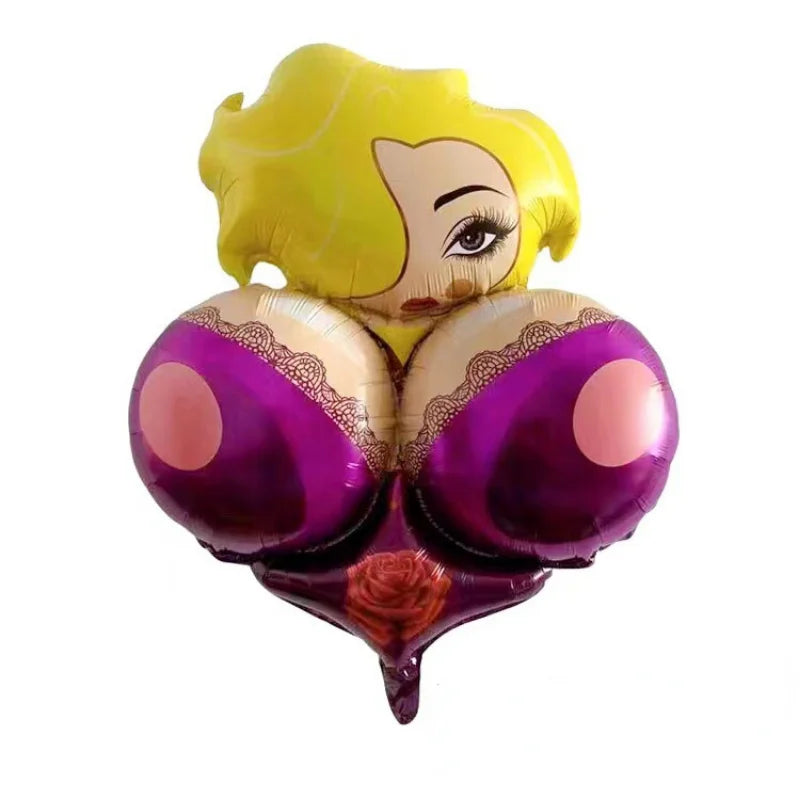 Huge Penis Shape Foil Balloon Bachelorette Party Decoration Bride To Be Globos Wedding Hen Night Adult Party Ballon Supplies