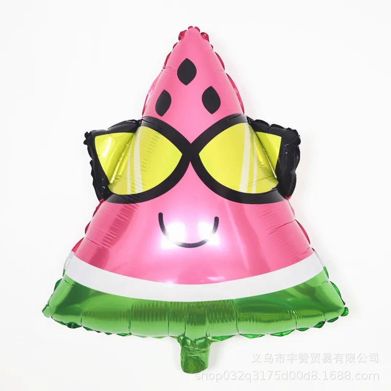 TACO Pancake Balloon Food Festival Party Avocado Pinata Cactus Mexican Aluminum Balloons