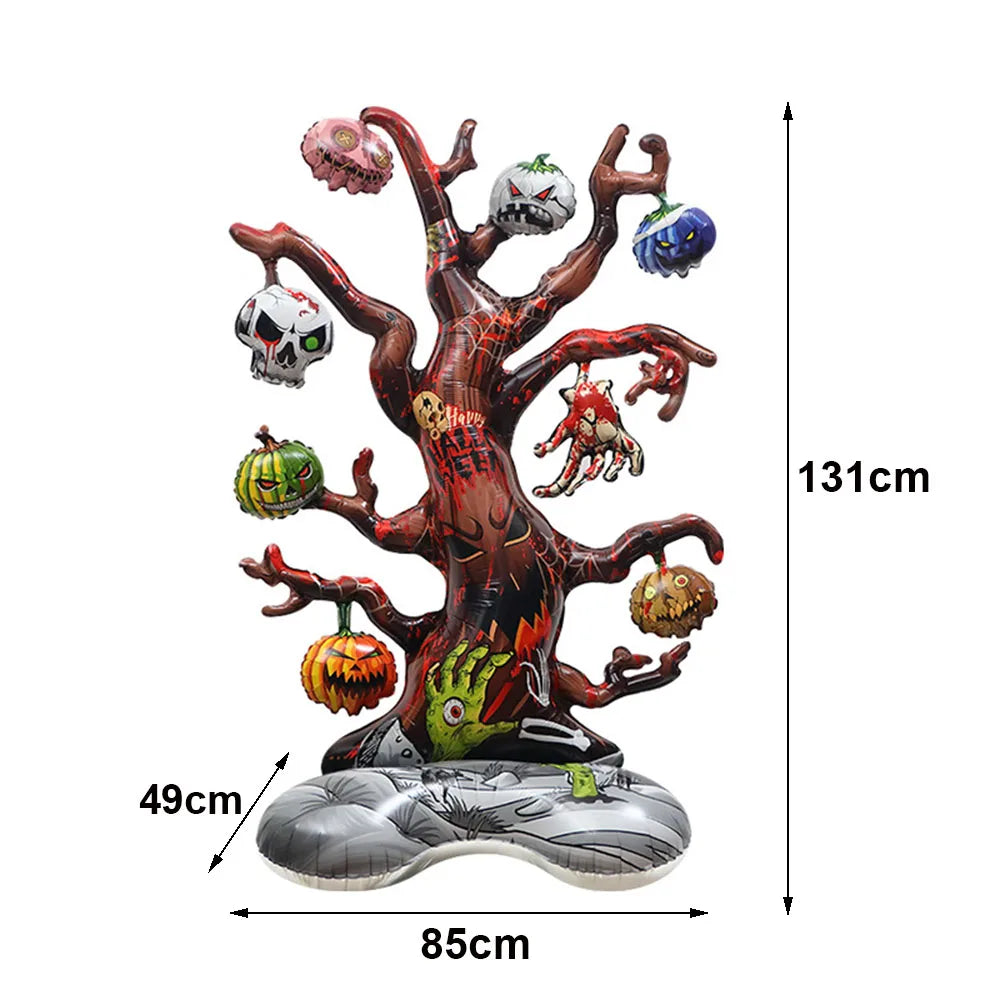 Halloween Theme Disposable Tableware Paper Plates Cups Napkins  Pumpkin Castle Ghost Halloween Party Decor Dinner Table Supplies
