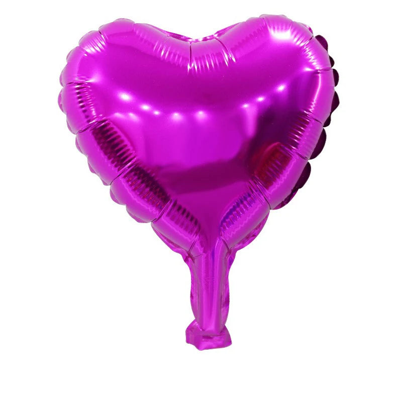 5/10/18 Inch Aluminum Foil Balloons For Weddings Valentine's Day Decorations Heart-shaped Aluminum Foil Wedding Room Decoration