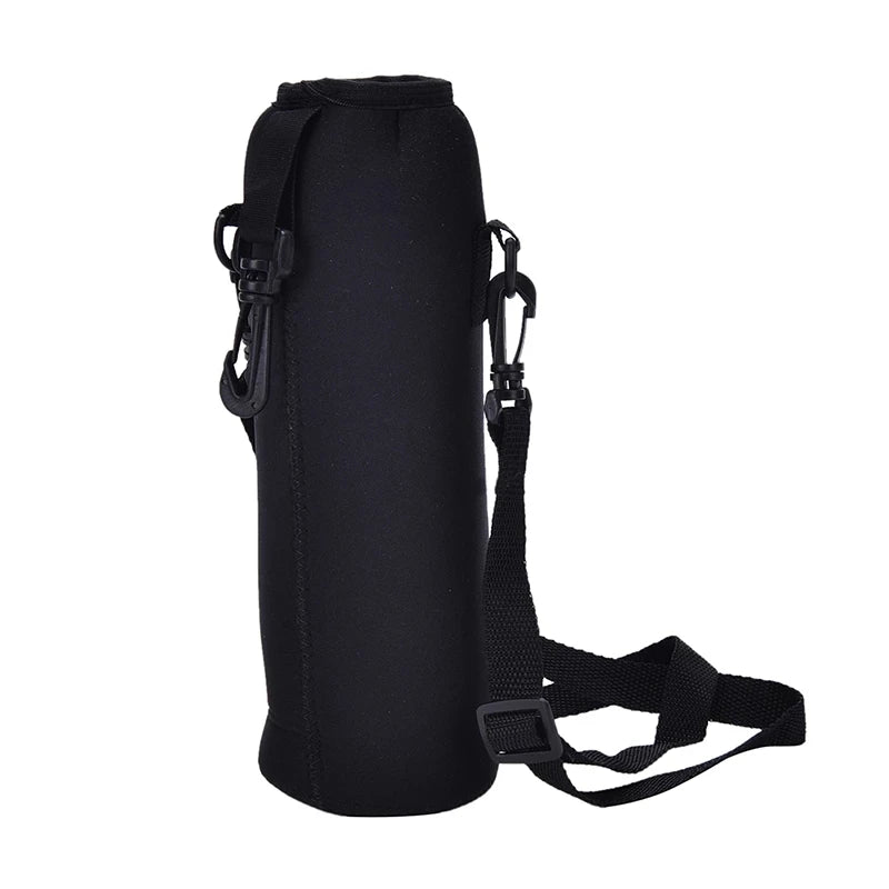 1000ml Water Bottle Carrier Insulated Cover Bag Holder Strap Pouch Outdoor Outdoor Sports Camping Hiking Water Bottle Thermos
