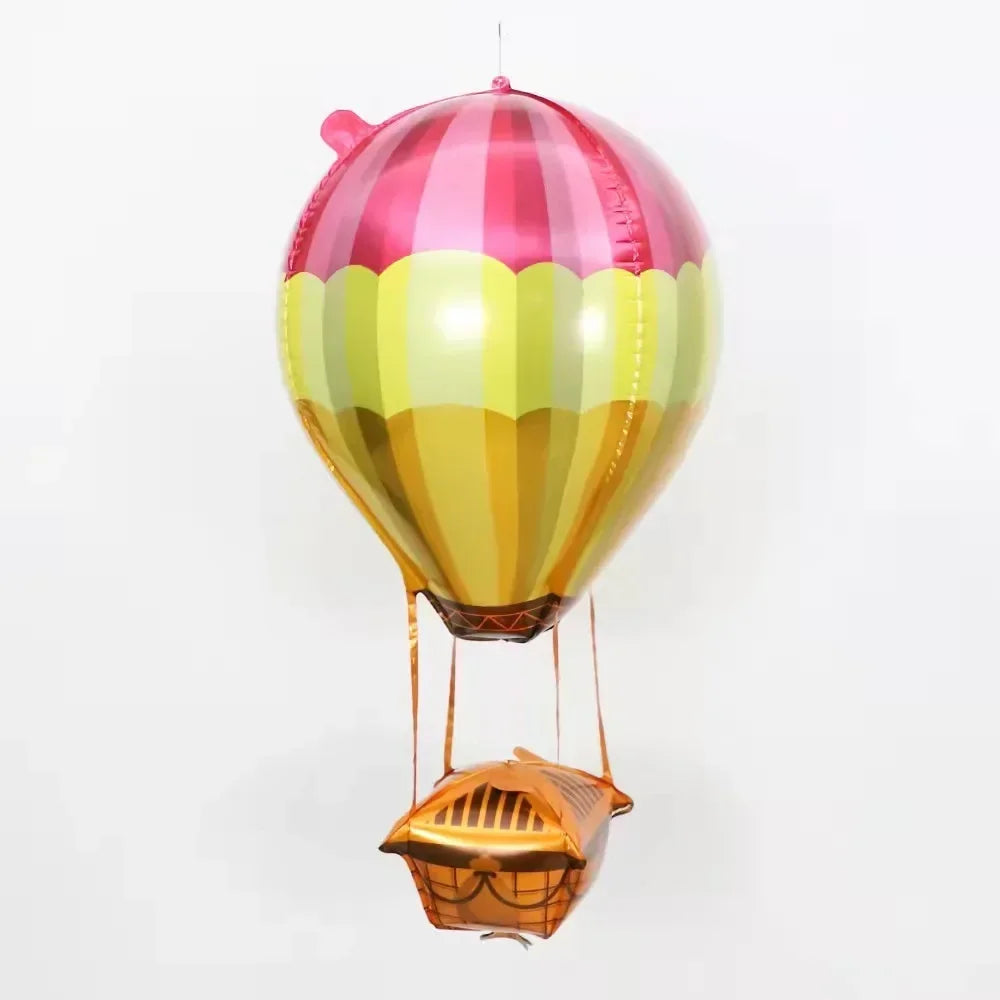 Cartoon 4D Aluminum Balloons Gold Silver Chrome Animal Ballon Children's Day Decorations Birthday Party Supplies Kids Toy Globos
