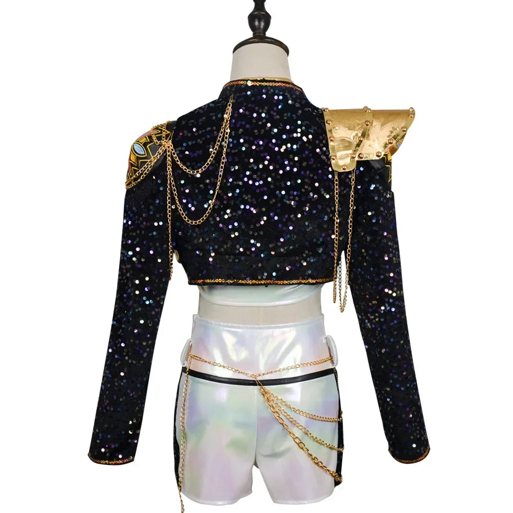 Easter For Teen Dress Roleplay Glitter Costume Cosplay Shiny  Disguise for Women Suit Outfits Halloween Xmas Carnival Party Suit
