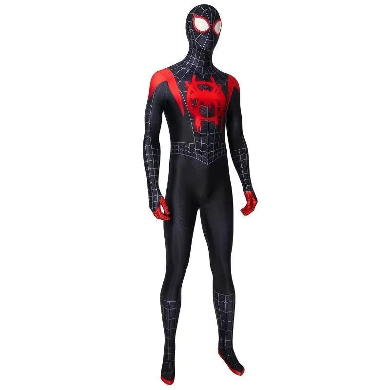 Superhero Cosplay Jumpsuit Tight Stretch Bodysuit Halloween Party Costume Role‑Play Fancy Dress For Men Adults Carnival Event