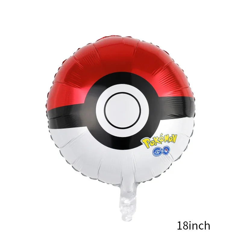 Pokemon Balloon Pikachu Theme Birthday Party Decorative Balloon Boy Girl Children Baby Shower Birthday Party Decoration 2024