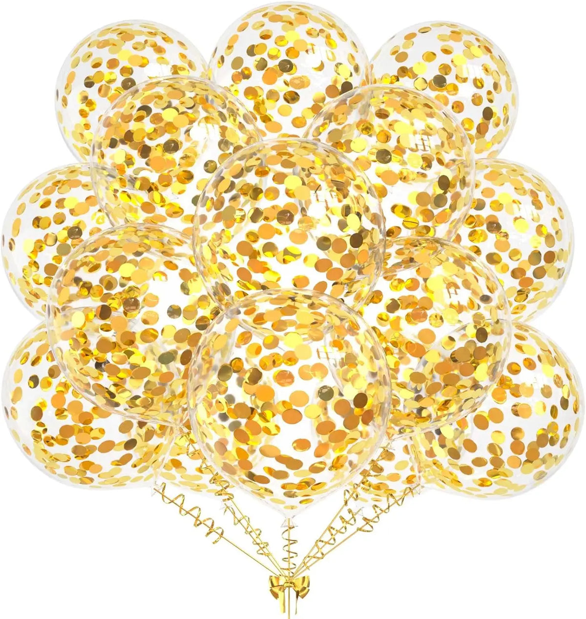 20PCS Gold glitter and red glitter Balloons Gender Reveal Wedding Valentine's Day Baby Shower Birthday Globos Party Decorations