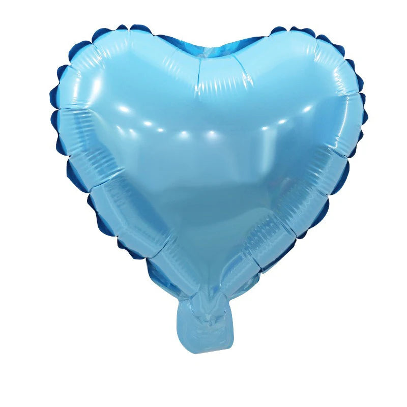 5/10/18 Inch Aluminum Foil Balloons For Weddings Valentine's Day Decorations Heart-shaped Aluminum Foil Wedding Room Decoration