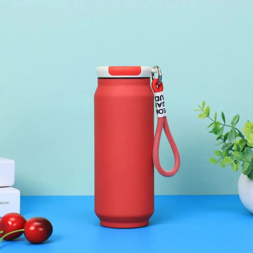 500ML Thermal Water Bottle Wide Mouth Large Capacity Insulated Water Bottle Handheld Leak Proof Vacuum Flask Outdoor Activities