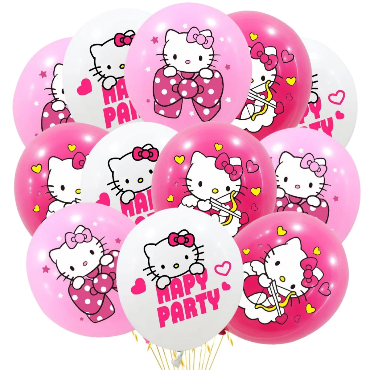 Hello Kitty Decoration Balloons Hello kitty Girl Party large Balloon Foil Balloon Latex Balloon Baby Shower Kitty Party Favors