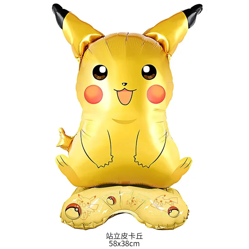 Pokemon Balloon Pikachu Theme Birthday Party Decorative Balloon Boy Girl Children Baby Shower Birthday Party Decoration 2024