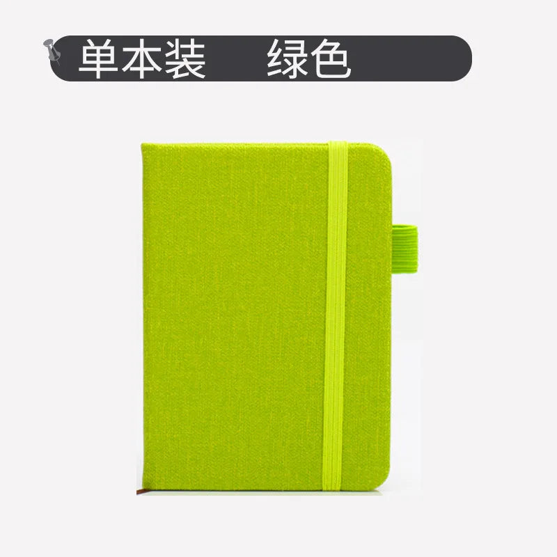 New A7 Mini Notebook Portable Pocket Blank Page Notepad Memo Diary Planner Agenda Note Book Office School Stationery Wholesale