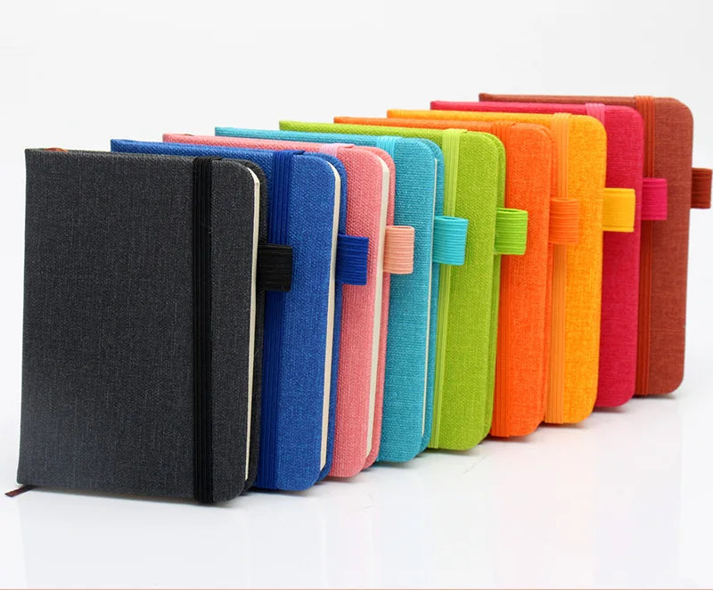 New A7 Mini Notebook Portable Pocket Blank Page Notepad Memo Diary Planner Agenda Note Book Office School Stationery Wholesale