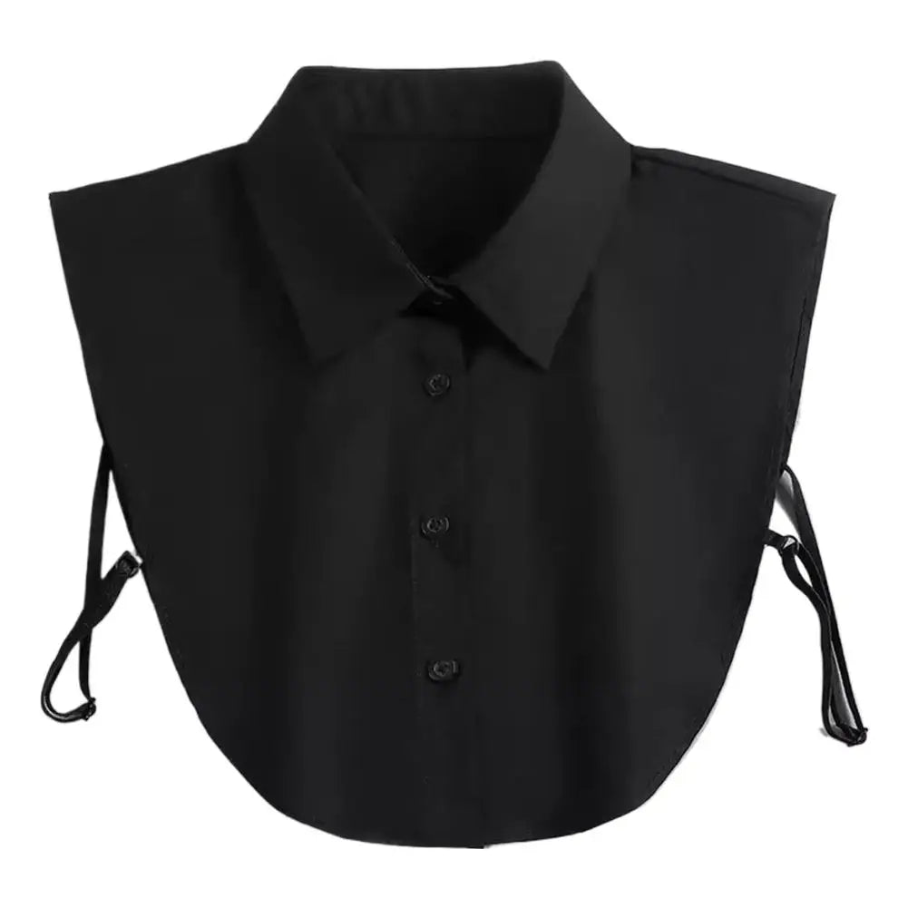 Fake Collar Blouse Versatile Adult Shirt Exquisite Solid Color Half Shirts Detachable Fakes Collar for Women Girls Shirts