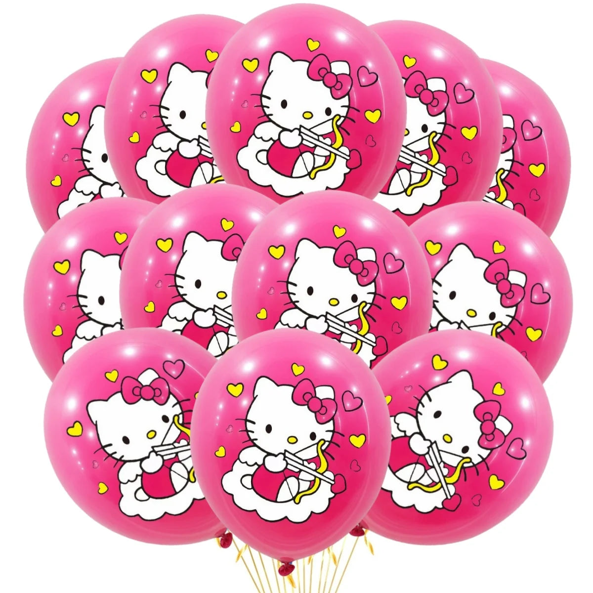 Hello Kitty Decoration Balloons Hello kitty Girl Party large Balloon Foil Balloon Latex Balloon Baby Shower Kitty Party Favors