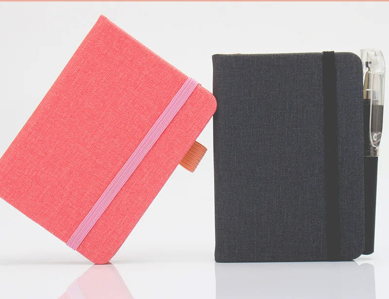 New A7 Mini Notebook Portable Pocket Blank Page Notepad Memo Diary Planner Agenda Note Book Office School Stationery Wholesale