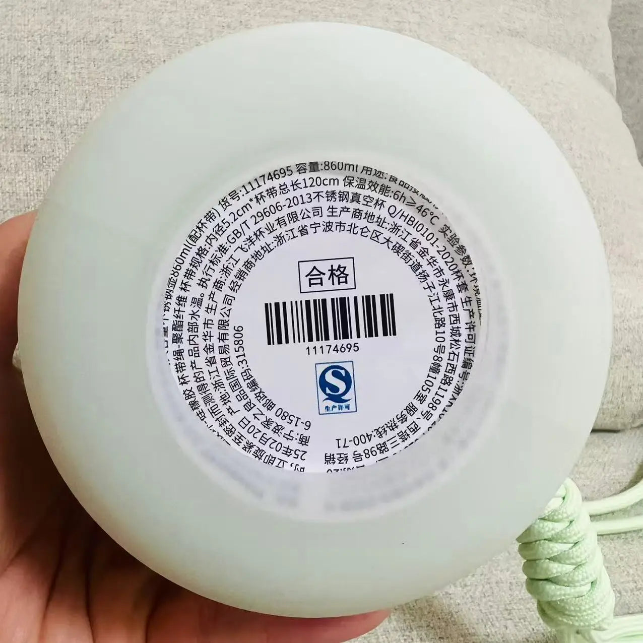 860ml Large Belly Cup Silicone Protective Cover Thermal Insulation Anti-fall Wear-resistant Non-slip Transparent Fu...