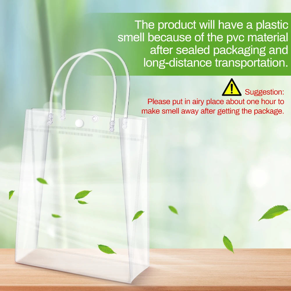 20pcs transparent gift bags, holiday gift packaging, birthday gift packaging, anniversaries, Valentine's gift bags, weddings