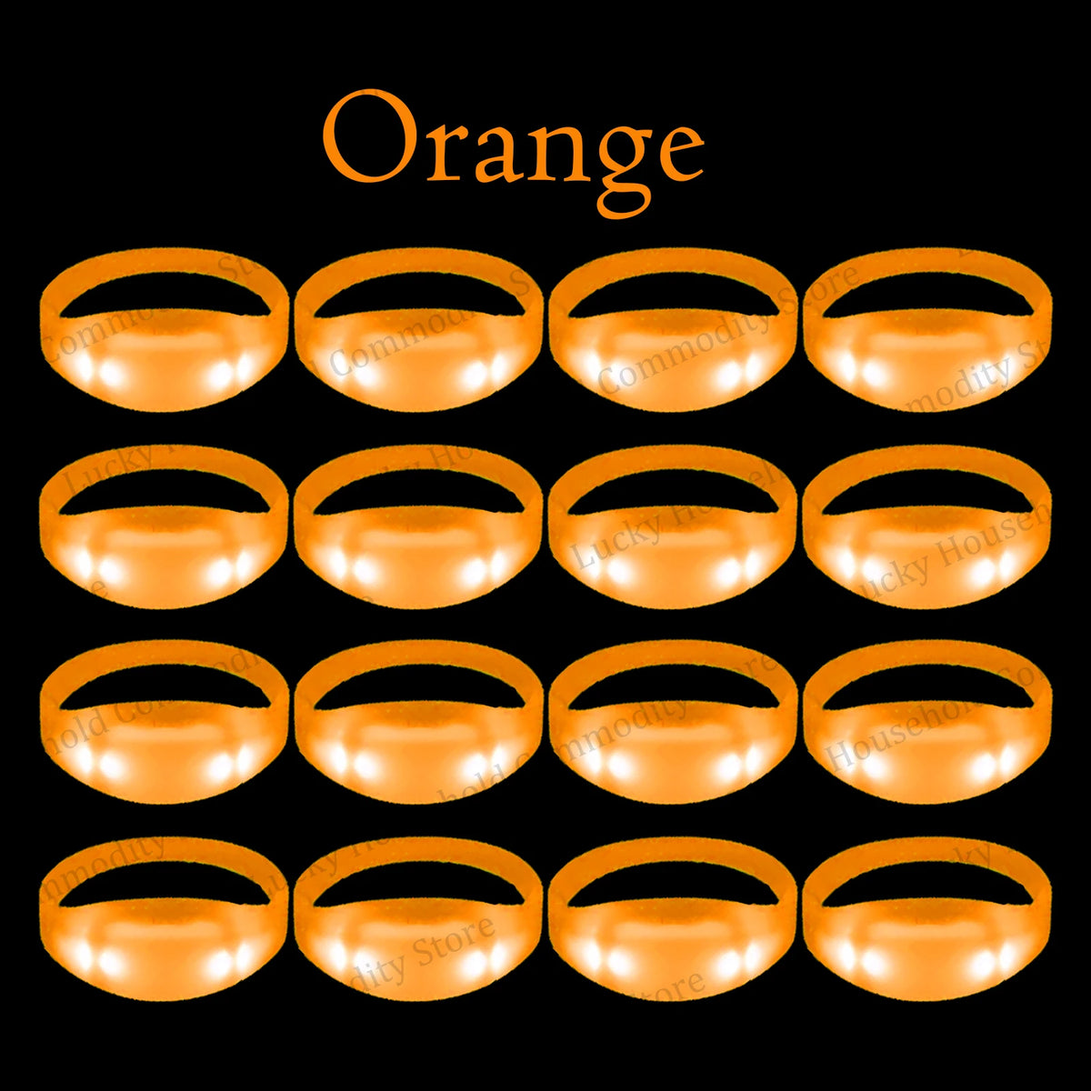 20-100PCS Music&Sound Activated Light up Bracelets Glow Bracelets Rhythmic Led Bracelet Luminous Bracelet Wedding Accessories