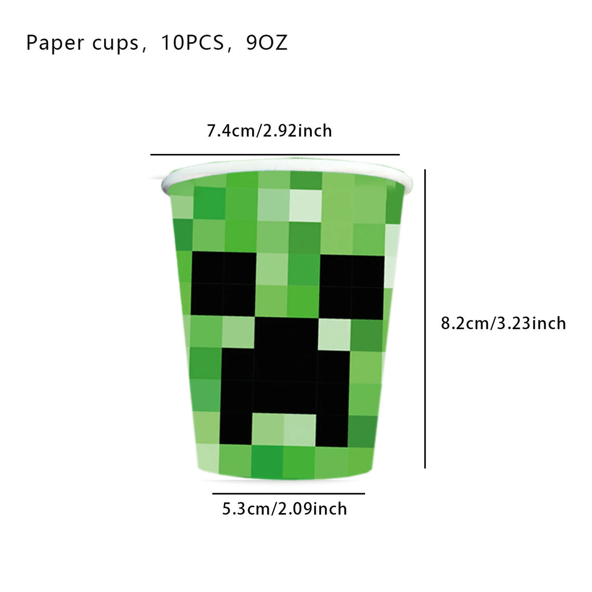 Kids Birthday Decoration Disposable Tableware Game Theme Cups Plates Balloons Baby Shower Birthday Party Supplies Gift Toy