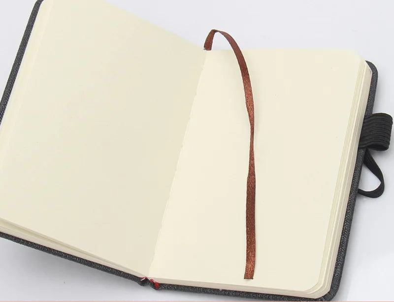 New A7 Mini Notebook Portable Pocket Blank Page Notepad Memo Diary Planner Agenda Note Book Office School Stationery Wholesale