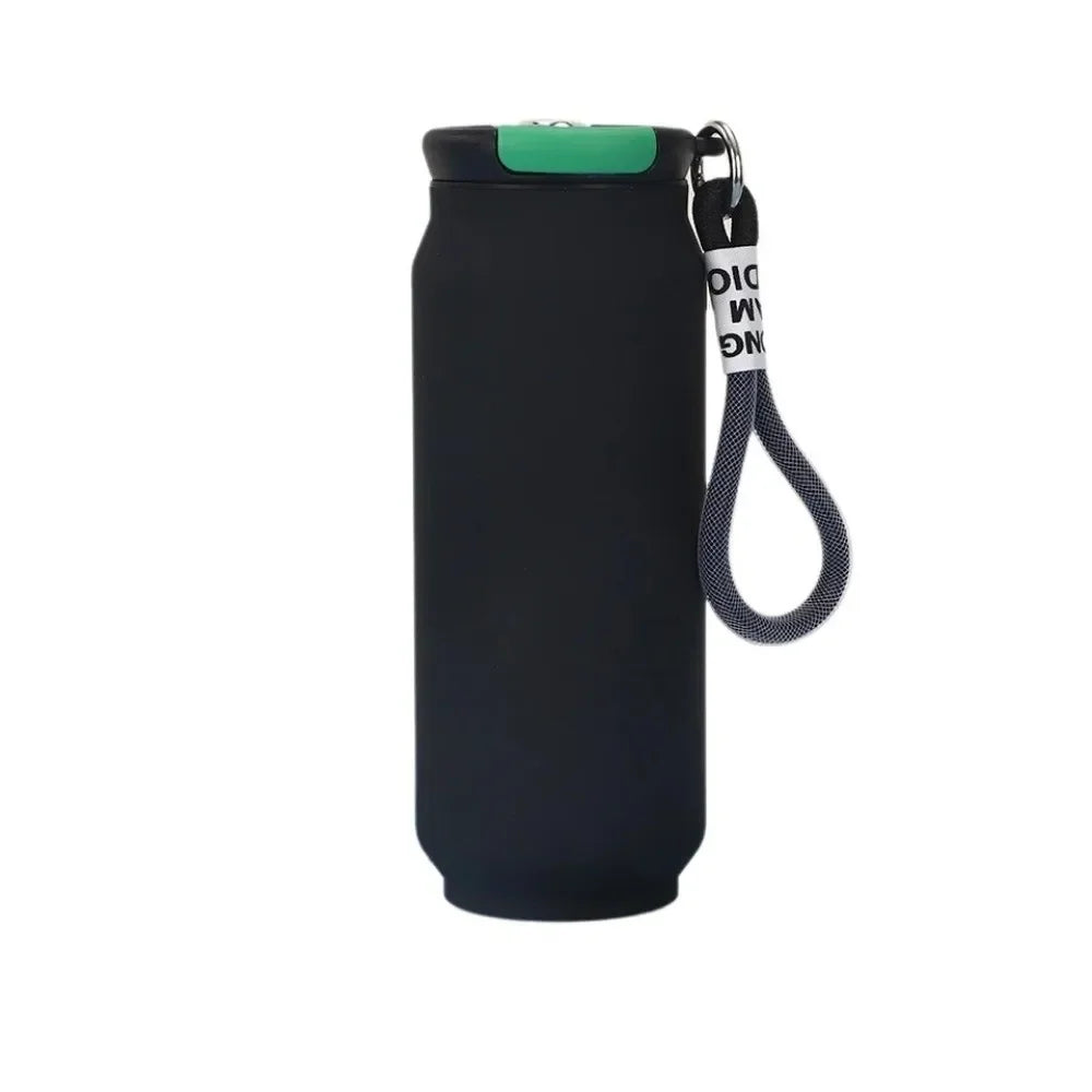 500ML Thermal Water Bottle Wide Mouth Large Capacity Insulated Water Bottle Handheld Leak Proof Vacuum Flask Outdoor Activities