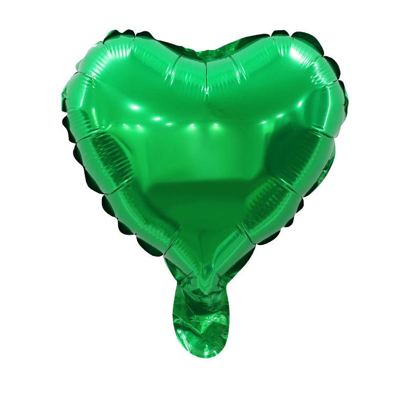 5/10/18 Inch Aluminum Foil Balloons For Weddings Valentine's Day Decorations Heart-shaped Aluminum Foil Wedding Room Decoration