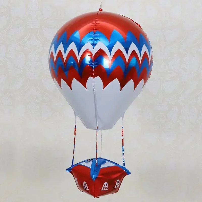 Cartoon 4D Aluminum Balloons Gold Silver Chrome Animal Ballon Children's Day Decorations Birthday Party Supplies Kids Toy Globos
