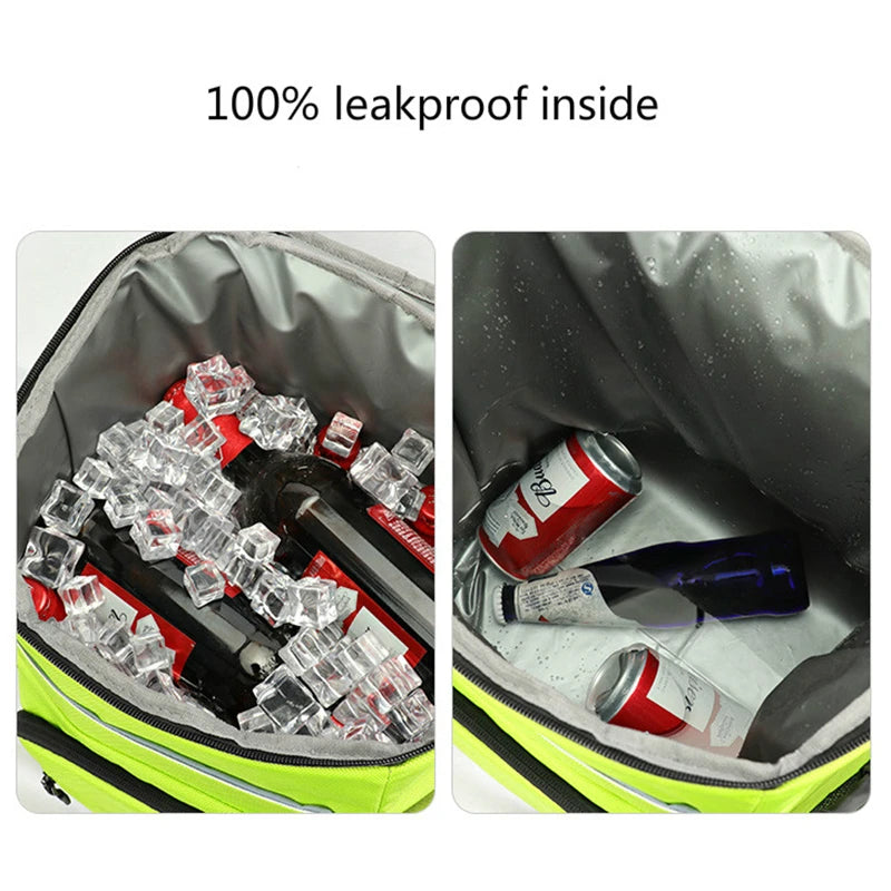 Refrigerator Bags Soft Insulated Cooler Backpack Thermal Isothermal Fridge Travel Outdoor Beach Ice Beer Backpack 30L insulated