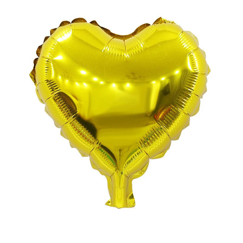 5/10/18 Inch Aluminum Foil Balloons For Weddings Valentine's Day Decorations Heart-shaped Aluminum Foil Wedding Room Decoration