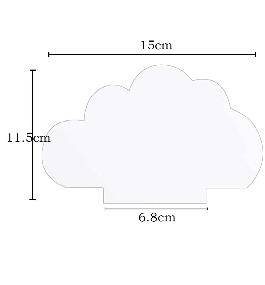 4mm Acrylic Sheet Clear Cast Plexiglass Panel Thick Plastic Glass Board for LED Light Base Signs DIY Display Projects Craft