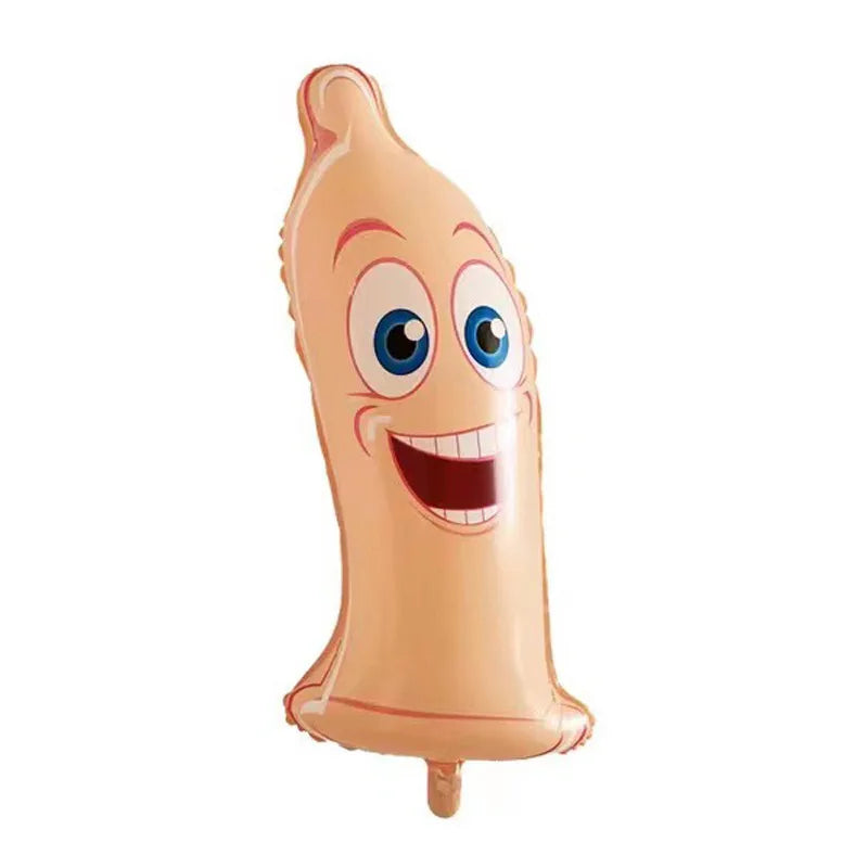 Huge Penis Shape Foil Balloon Bachelorette Party Decoration Bride To Be Globos Wedding Hen Night Adult Party Ballon Supplies