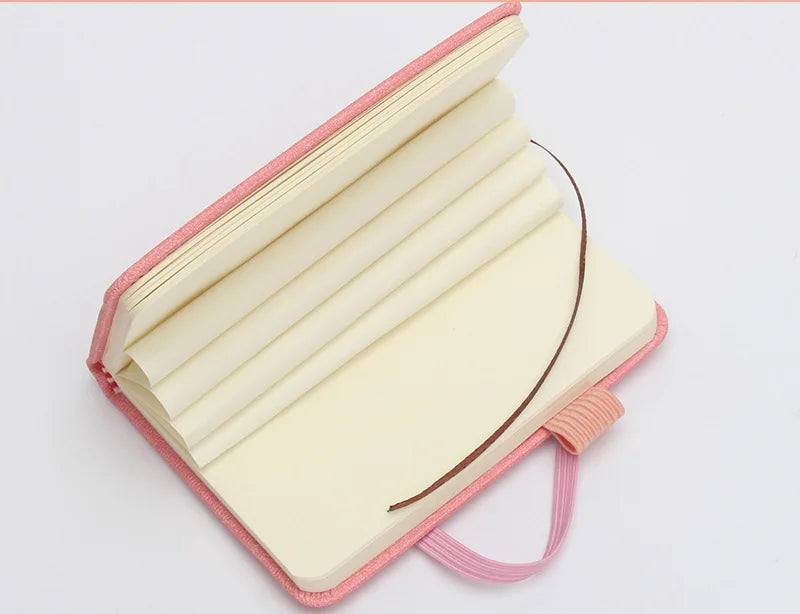 New A7 Mini Notebook Portable Pocket Blank Page Notepad Memo Diary Planner Agenda Note Book Office School Stationery Wholesale