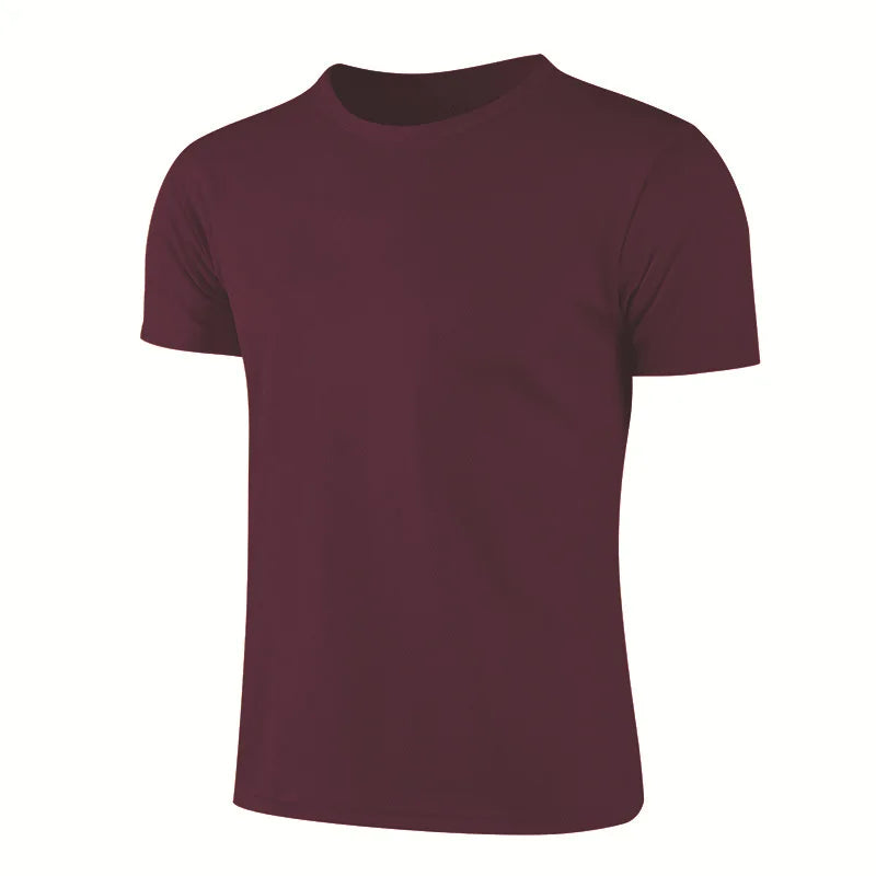 2025 Running Shirts Soccer Shirts Men's Jersey Sportswear Mens Jogging T-Shirts Quick Dry Compression Sport T-Shirt Fitness Gym