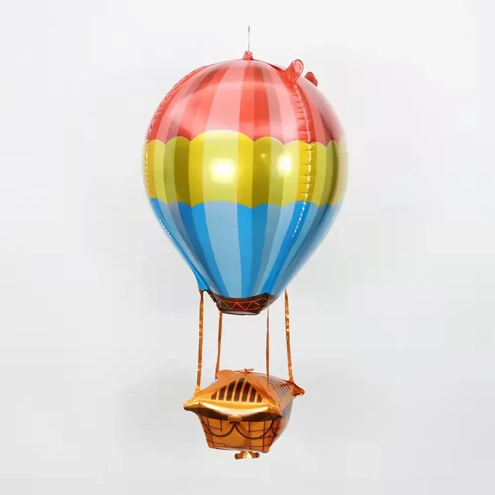 Cartoon 4D Aluminum Balloons Gold Silver Chrome Animal Ballon Children's Day Decorations Birthday Party Supplies Kids Toy Globos