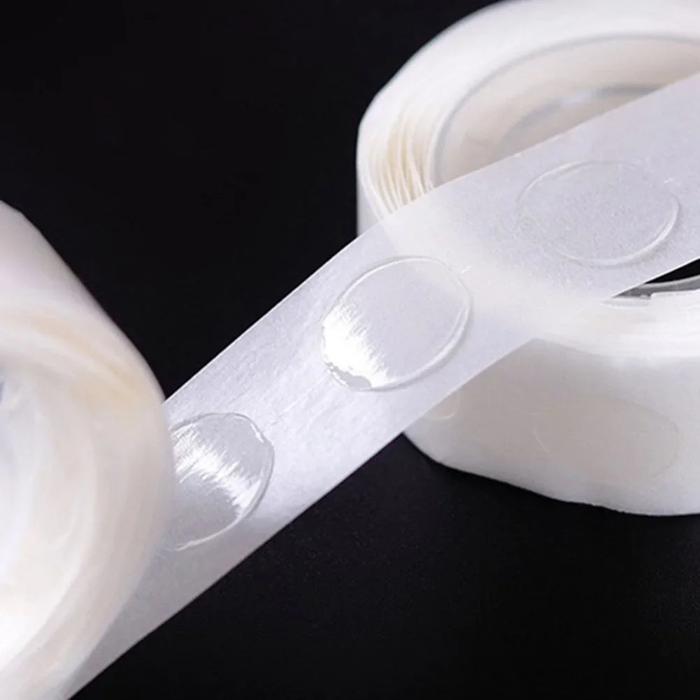 Balloon Glue Dot Adhesive Point Tape Double Sided Clear Sticky Glue Sticker Balloons Stand Arch attach balloon to ceiling or wal